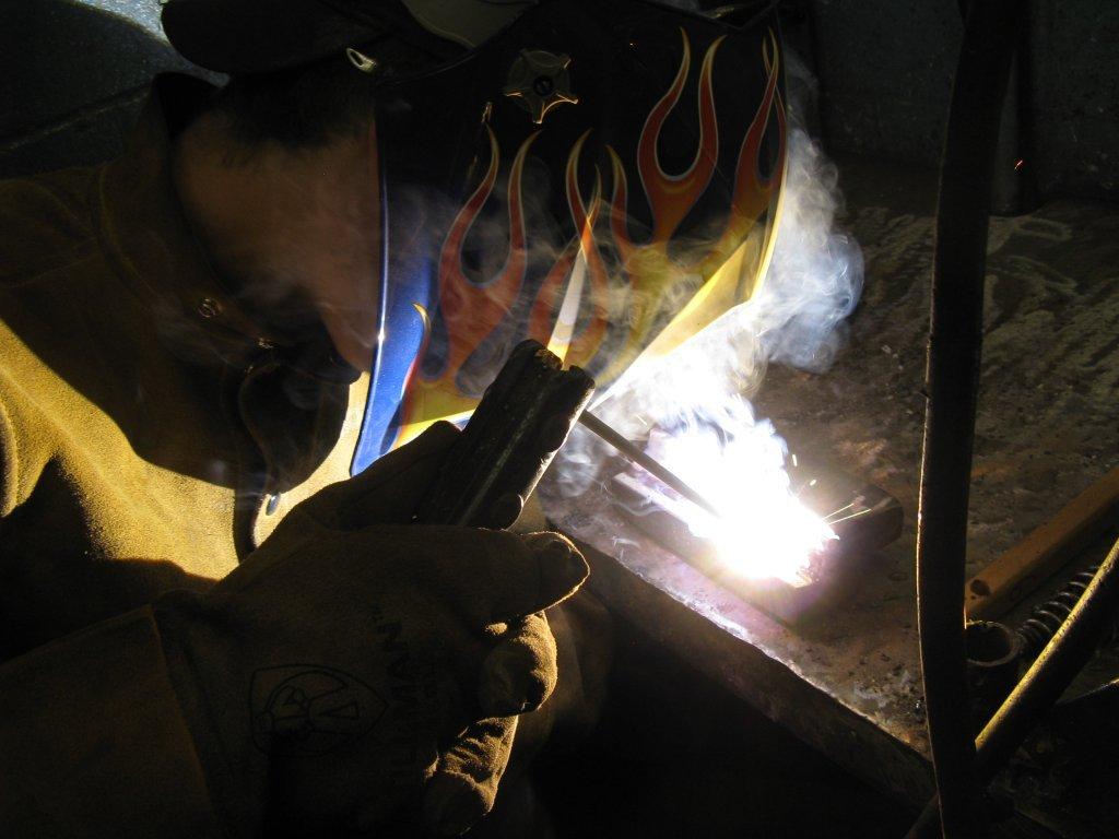 James Fetterolf stick welding