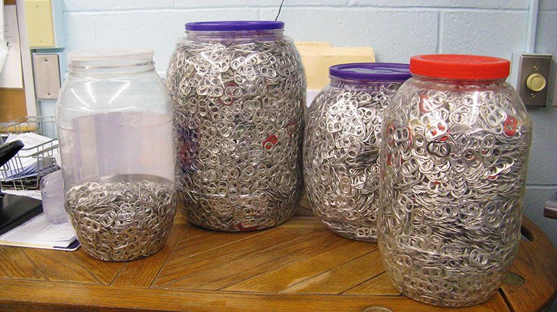 Students Collect Tabs for Charity