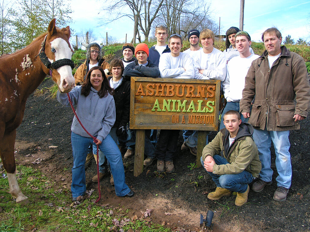 Electrical Systems Technology class of 2012 wired electricity to the barns at Ashburns Animals on a Mission.