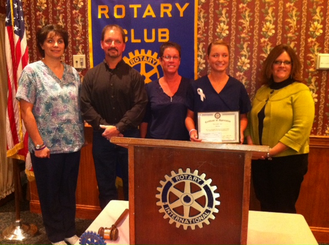 Congratulations to Nichole Brouse for being nominated the Lewisburg Rotary's October Student of the Month!