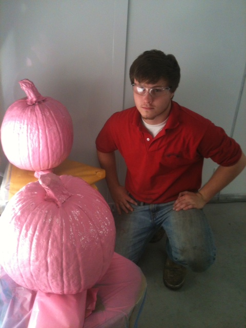 Adam Funk and his Pink Pumpkins