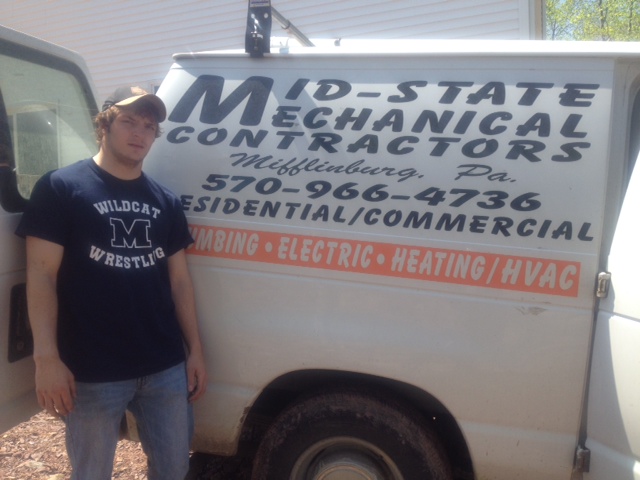 Ryan Gessner at Mid-State Mechanical Contractors
