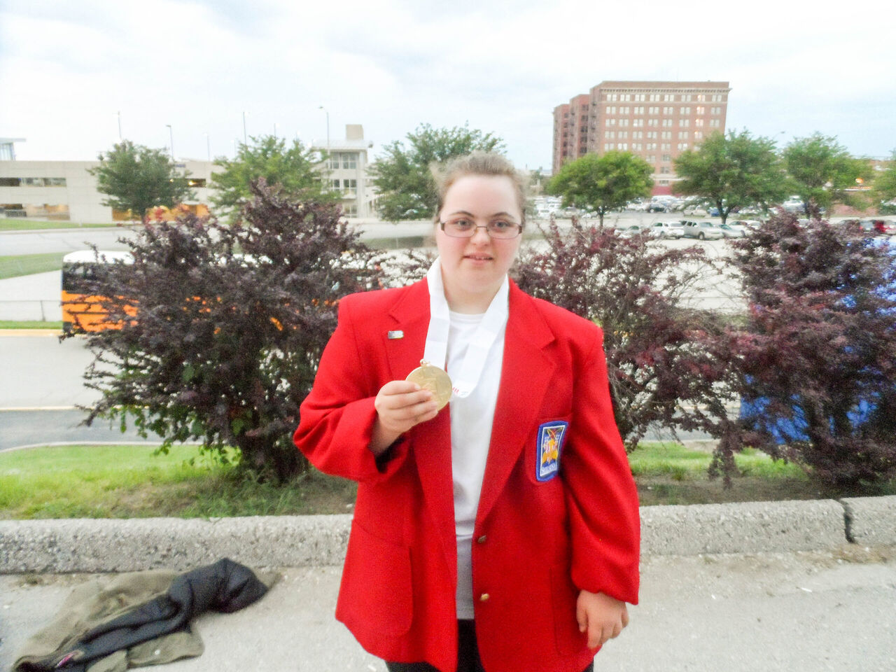 Food Service student Audrey Seltzer took 1st place in Action Skills.